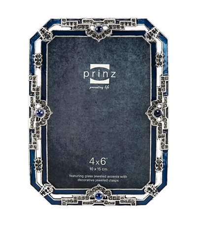 Sophia Metal Jeweled Frame, 4 x 6