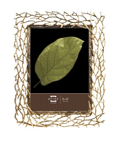 Prinz Whitman 8″ x 10″ Twigs Photo Frame, Gold