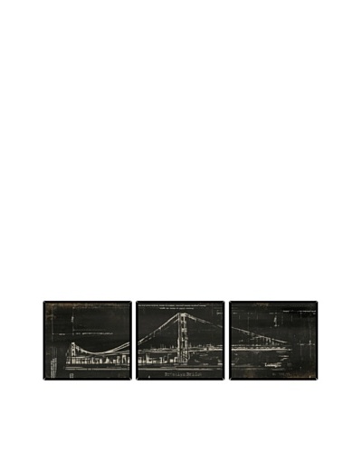 Brooklyn Bridge Giclée Triptych Box