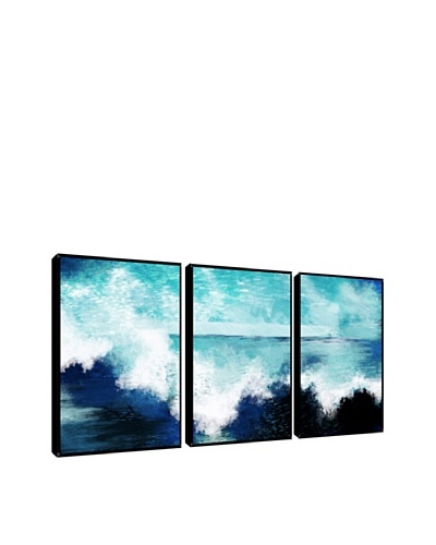 PTM Images Ocean Waves Giclée Triptych Box