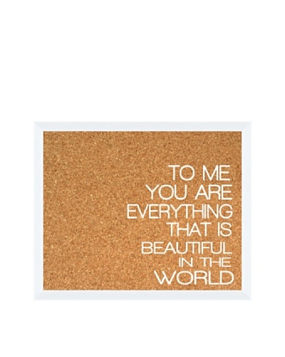 “To Me…” Corkboard