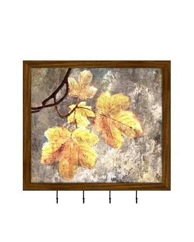 PTM Images Sycamore Leaves Key/Jewelry Organizer, Natural