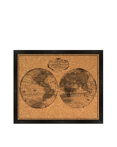 “2 Worlds” Corkboard