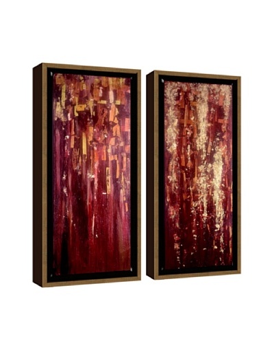 PTM Images Red Abstract Giclée Diptych Box