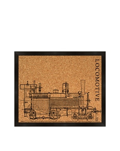 “Locomotive” Corkboard