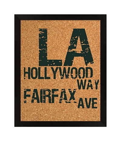 “LA” Corkboard