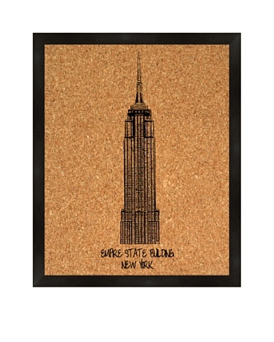 “Empire State Building” Corkboard