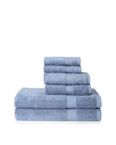 Pure Fiber 6-Piece Viscose from Bamboo Bath Towel Set, Midnight Blue