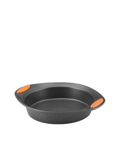 Rachael Ray Oven Lovin' Non-Stick 9 Round Cake Pan, Orange