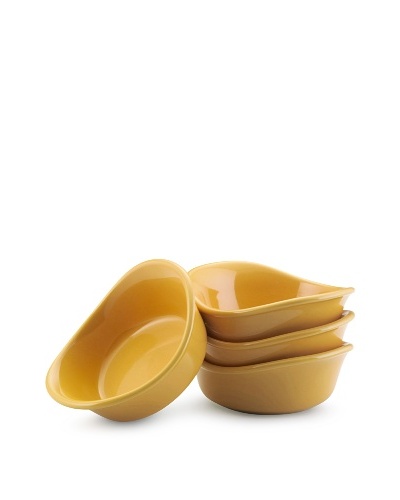 Rachael Ray Lil' Saucy Set of 4 Stoneware Dipping Cups