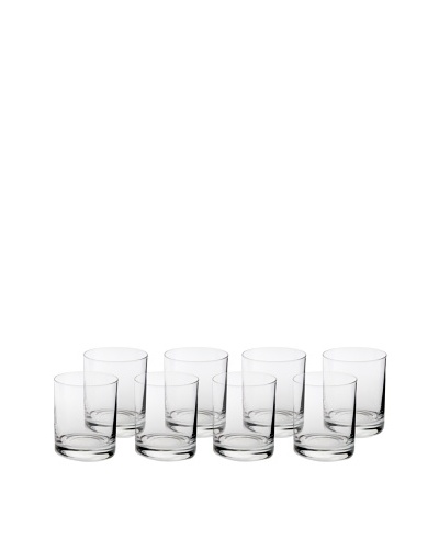 Ravenscroft Set of 8 Crystal 10-Oz. Double Old Fashion Glasses