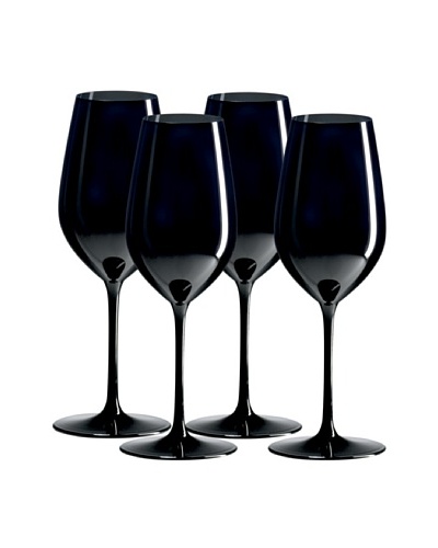 Ravenscroft Crystal Set of 4 Tall Crystal Double-Blind Tasting Glasses, Black, 12-Oz.