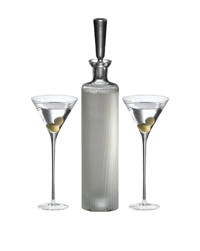 Ravenscroft Crystal 3-Piece Martini Set