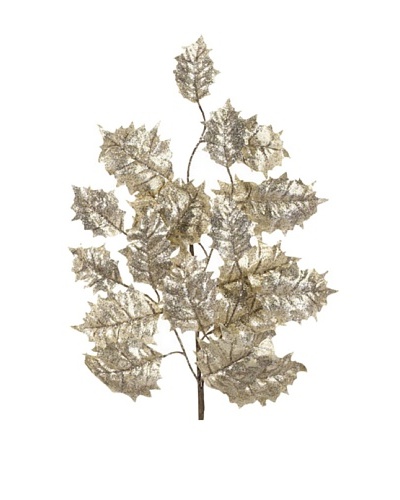 RAZ 33″ Glittered Holly Spray