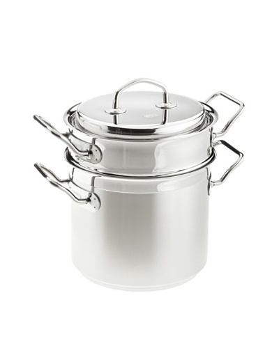 Rösle Teknika Asparagus Pot with Lid & Insert, 6.6-Qt.