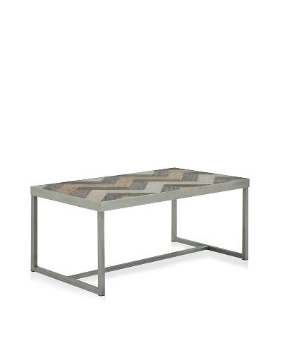 Marin Coffee Table, Old Elm/Antique Grey/Elm