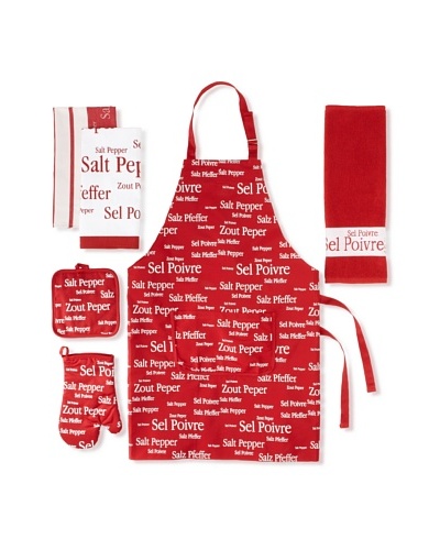 Winkler Sel & Poivre Kitchen Essentials Set, Red