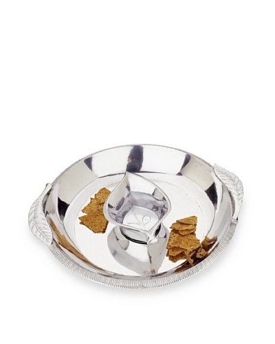 Reed & Barton Arbor Collection Chip & Dip Set, Silver