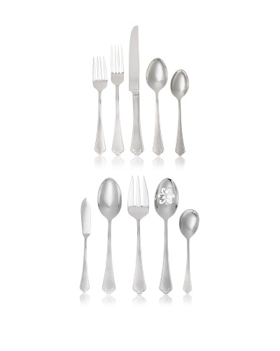 Reed & Barton 80-Piece Ashland Matte Flatware Set