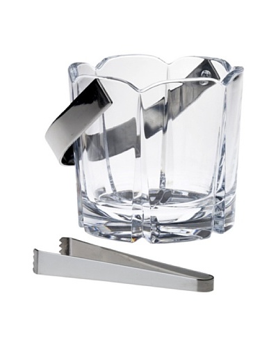 Reed & Barton Tulipe Crystal Ice Bucket