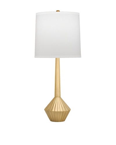 Remington Lamp Fluted Table Lamp [Satin Brass]