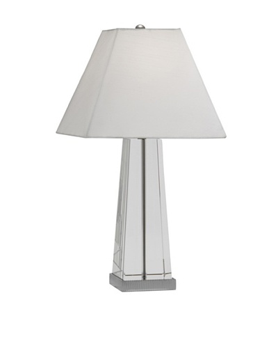 Remington Lamp Obelisk Table Lamp, Satin Nickel
