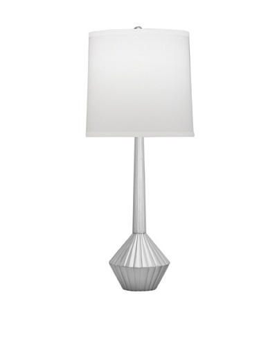 Remington Lamp Fluted Table Lamp [Satin Nickel]