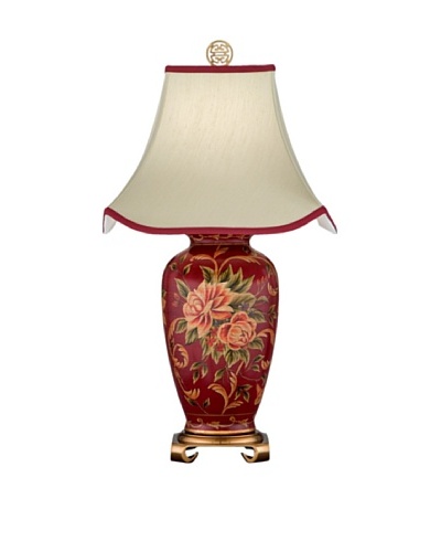 Remington Lamp Porcelain Vase Table Lamp