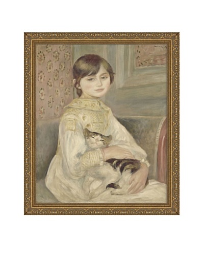 Pierre-Auguste Renoir Julie Manet, 1887 Framed Canvas, 24″ x 20″