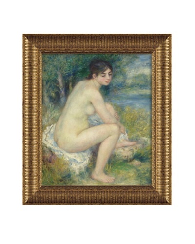 Pierre-Auguste Renoir Nude in a Landscape, 1883 Framed Canvas, 36″ x 30″