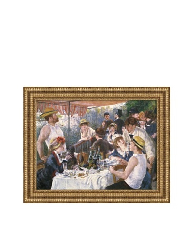 Pierre-Auguste Renoir Luncheon of the Boating Party Framed Canvas, 27 x 36