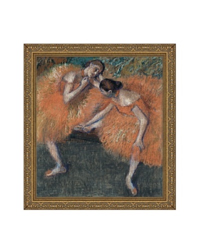 Edgar Degas Two Dancers, ca. 1898 Framed Canvas, 20 x 18