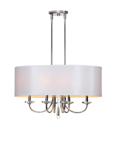 Lux Satin Nickel Pendant