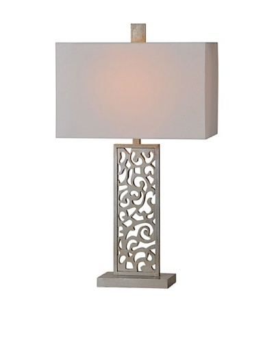 Brianna Table Lamp, Silver