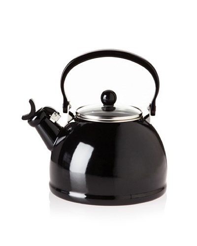 Reston Lloyd Calypso Basics Whistling Teakettle with Glass Lid