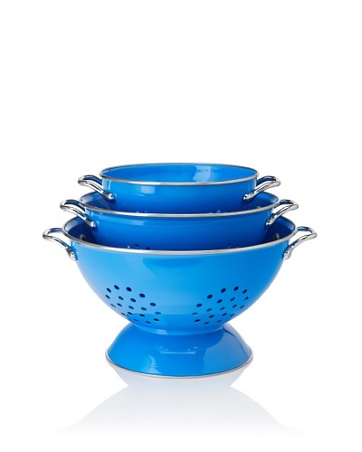 Reston Lloyd 3-Piece Colander Set [Azure]