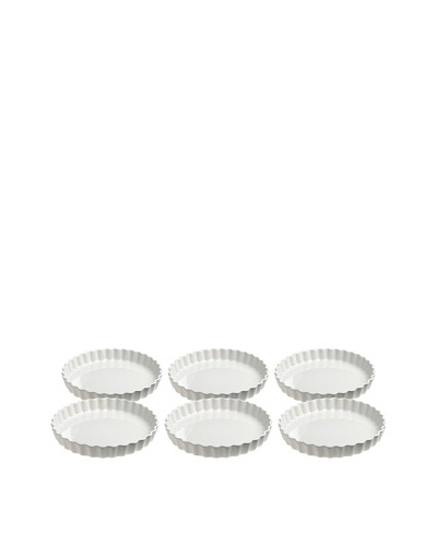 REVOL Set of 6 6-Oz. Round Flan Dishes