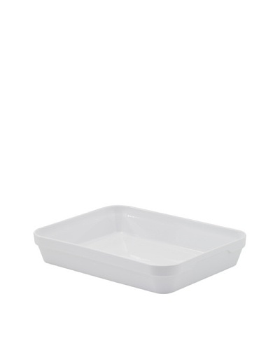 REVOL Deep Rectangular Dish, White