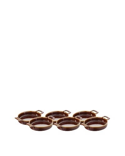 REVOL Set of 6 Belle Cuisine Crème Brulee Dishes