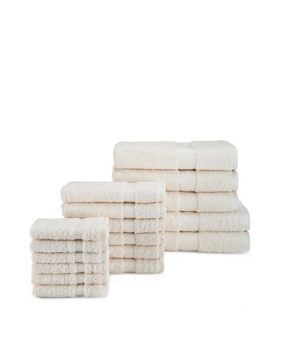 Chortex Rhapsody Royale 17-Piece Towel Set, Oyster