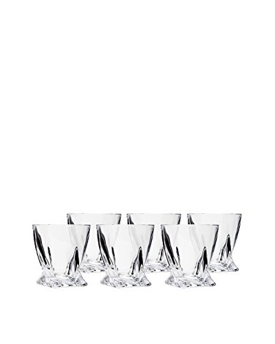 Ricci Set of 6 Quaddro Double Old Fashioned 8-Oz. Glasses