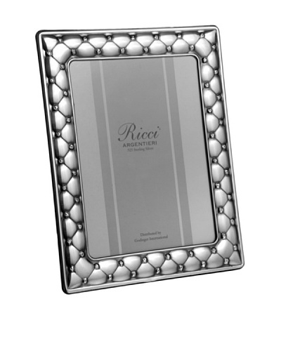 Ricci Sterling Silver Cushion Photo Frame