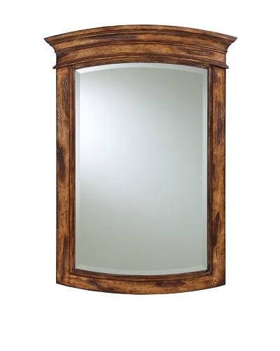 River Road Collection Rustico Mirror, Distressed Wood