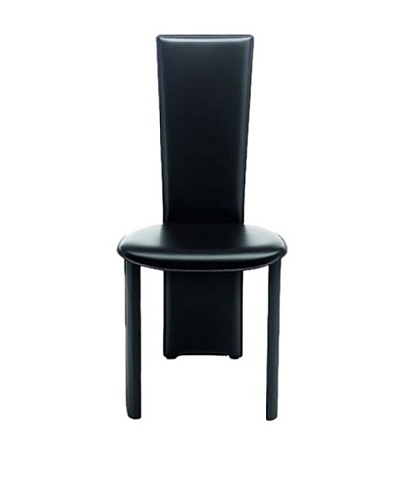 Roche Bobois Pysra Leather Chair, Chocolate