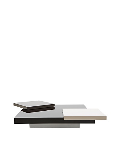 Roche Bobois Podium Square Cocktail Table, Champagne