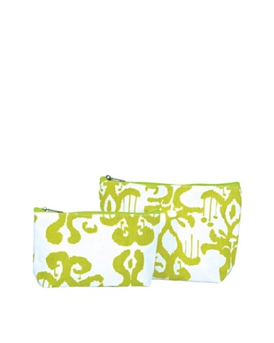 RockFlowerPaper Persia Lime Zip Bags (Set of 2)