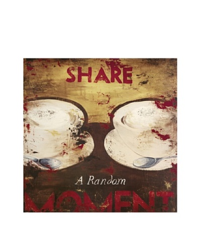 Rodney White “Share A Random Moment” Printed Art