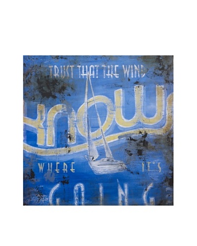 Rodney White Wind Knows, 36″ x 36″