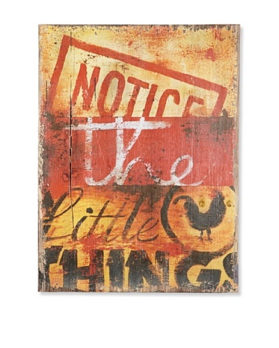 Rodney White “Notice The Little Things” Printed Art