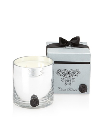 Rojo 16 Mercury Glass Costa Brava 12-Oz. Candle